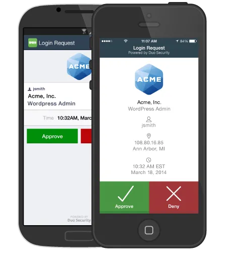 MFA Duo Multifactor Authentication Image